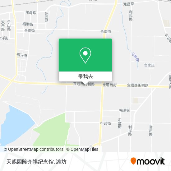 天赐园陈介祺纪念馆地图