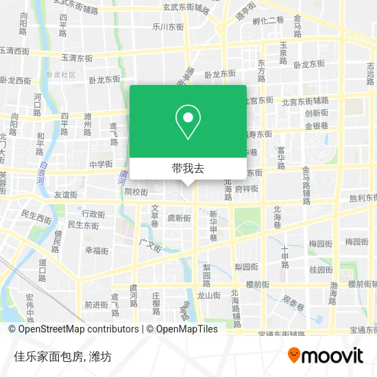 佳乐家面包房地图