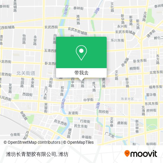 潍坊长青塑胶有限公司地图