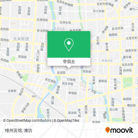 维州宾馆地图