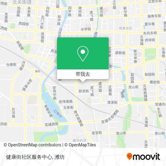 健康街社区服务中心地图