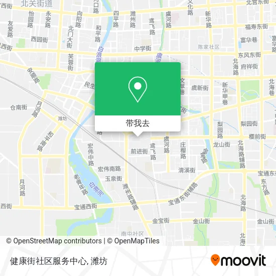 健康街社区服务中心地图