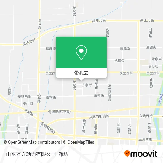 山东万方动力有限公司地图