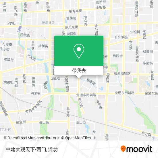 中建大观天下-西门地图