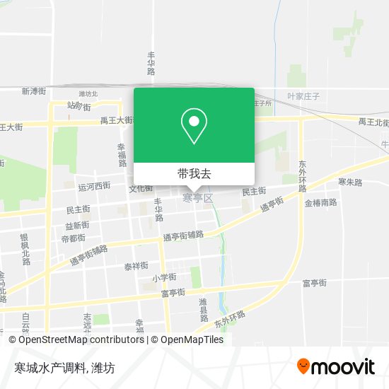 寒城水产调料地图