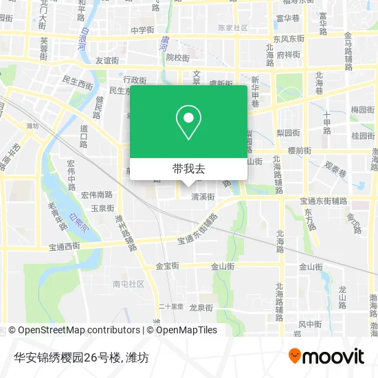 华安锦绣樱园26号楼地图