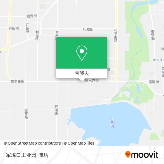 军埠口工业园地图