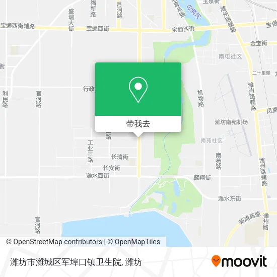潍坊市潍城区军埠口镇卫生院地图