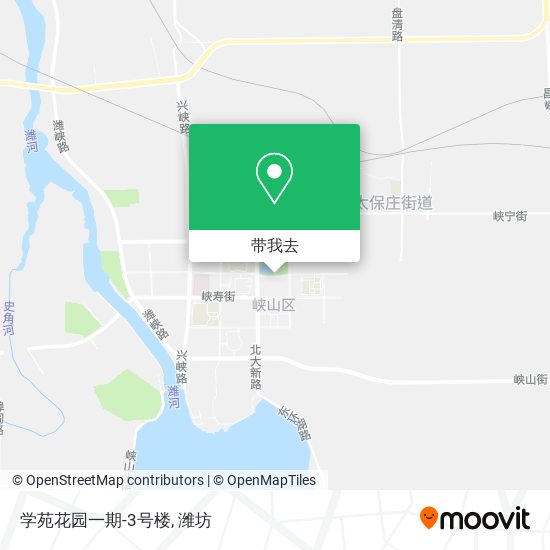 学苑花园一期-3号楼地图