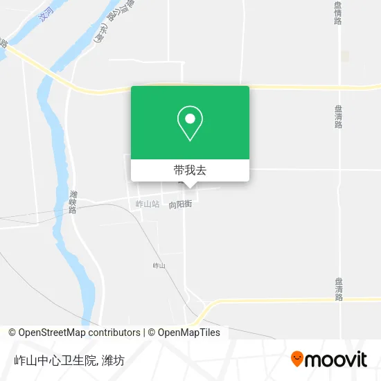 岞山中心卫生院地图