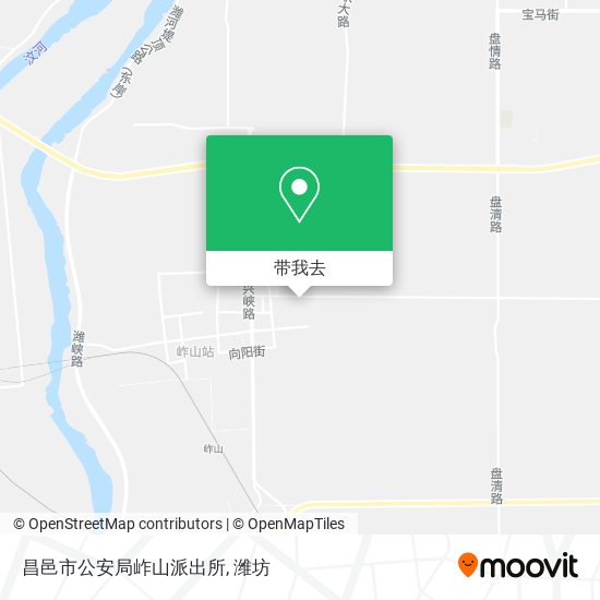昌邑市公安局岞山派出所地图
