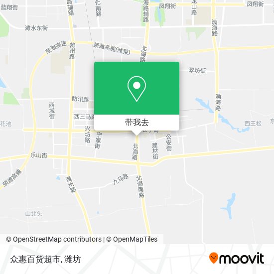 众惠百货超市地图