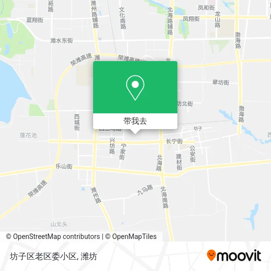 坊子区老区委小区地图