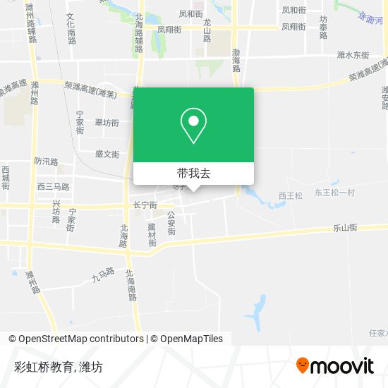 彩虹桥教育地图