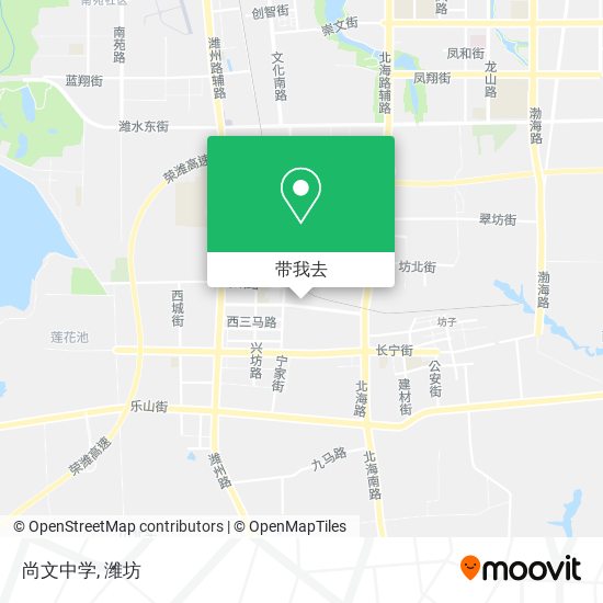 尚文中学地图