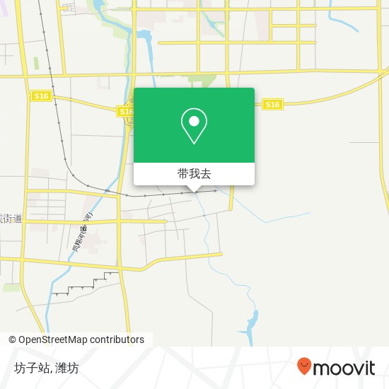 坊子站地图