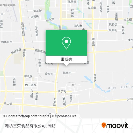 潍坊三荣食品有限公司地图