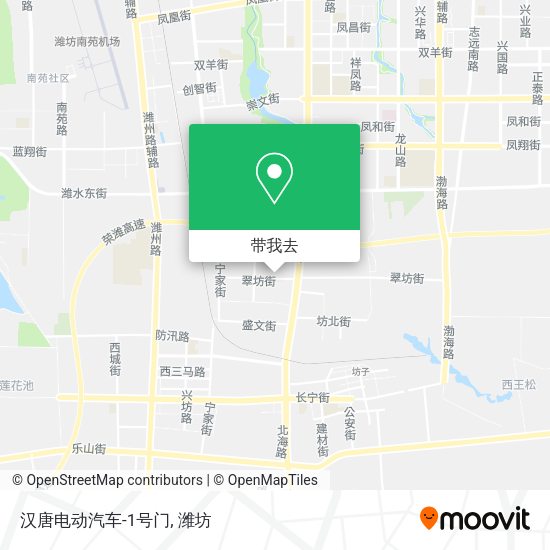 汉唐电动汽车-1号门地图