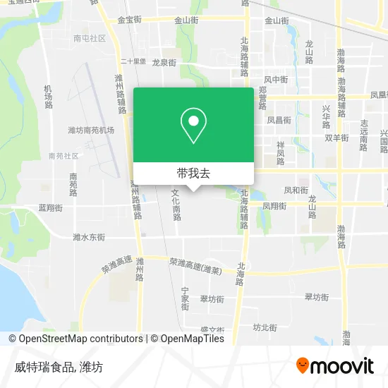 威特瑞食品地图