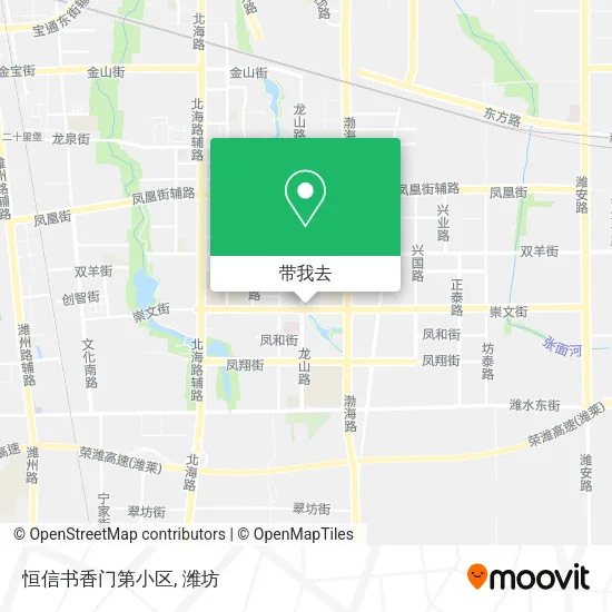 恒信书香门第小区地图