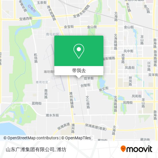 山东广潍集团有限公司地图