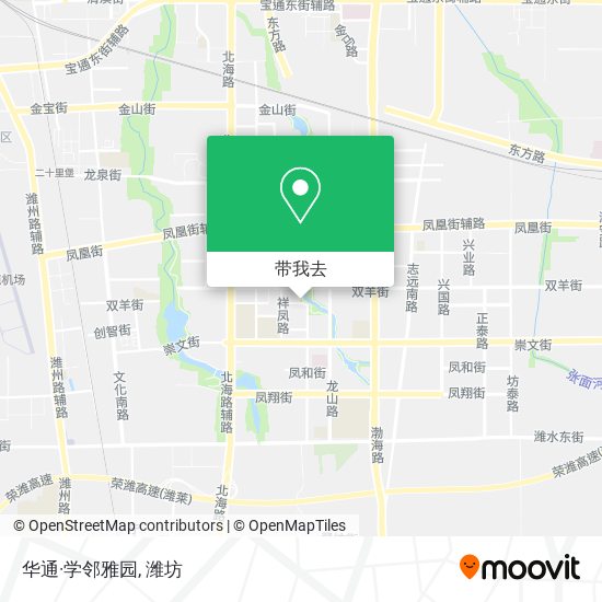 华通·学邻雅园地图