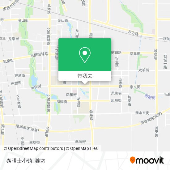 泰晤士小镇地图