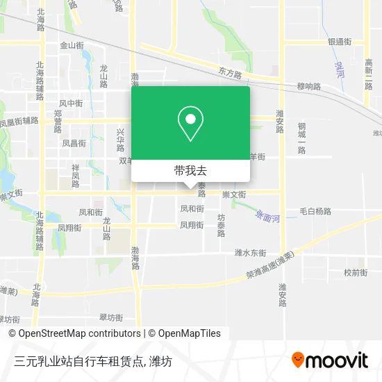 三元乳业站自行车租赁点地图
