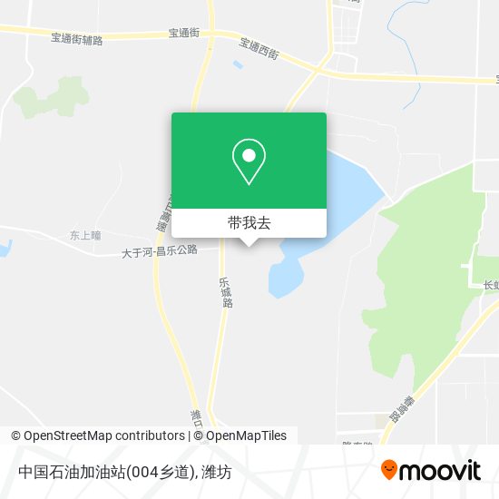 中国石油加油站(004乡道)地图