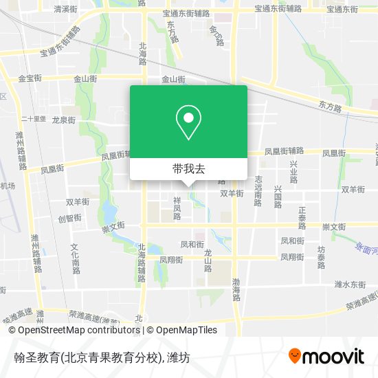 翰圣教育(北京青果教育分校)地图