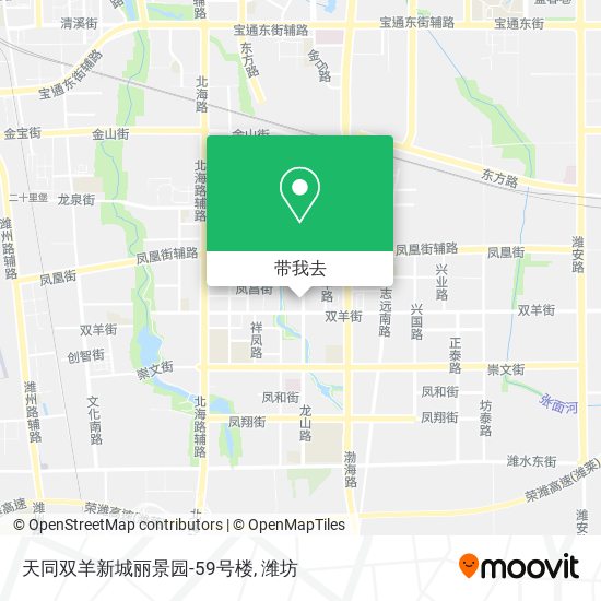 天同双羊新城丽景园-59号楼地图
