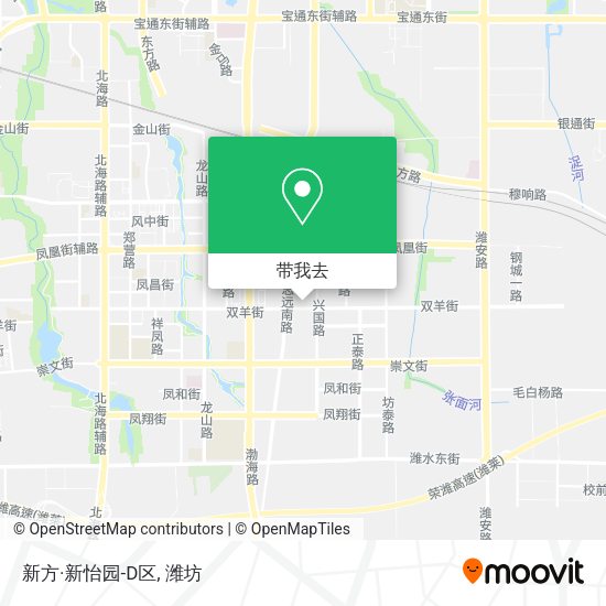 新方·新怡园-D区地图