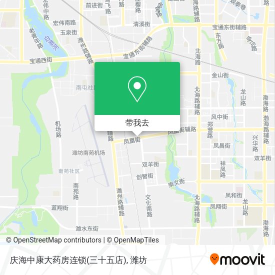 庆海中康大药房连锁(三十五店)地图