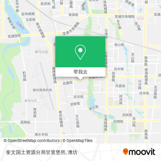 奎文国土资源分局甘里堡所地图