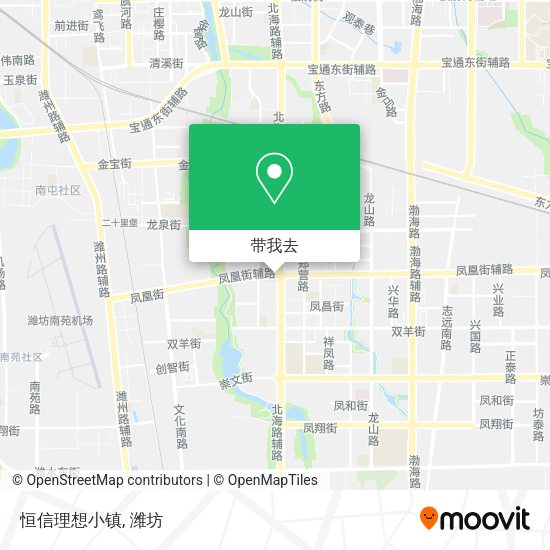恒信理想小镇地图