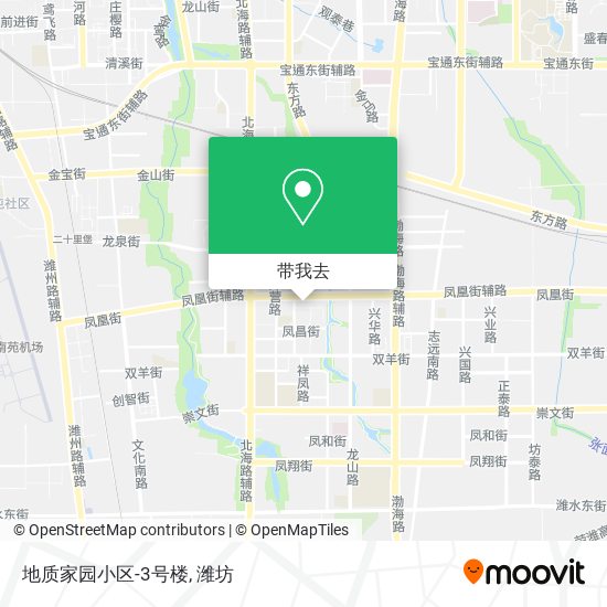 地质家园小区-3号楼地图