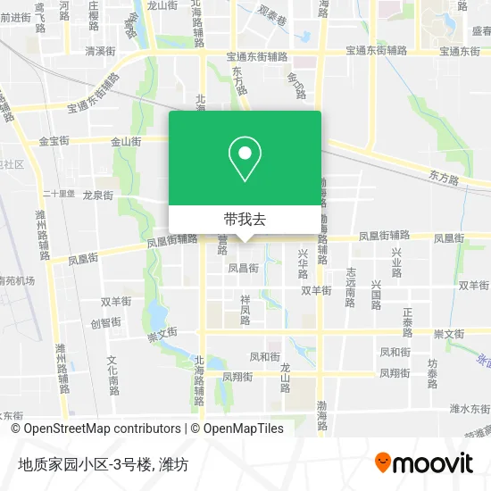 地质家园小区-3号楼地图