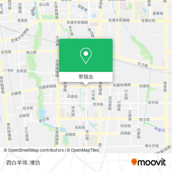 西白羊埠地图