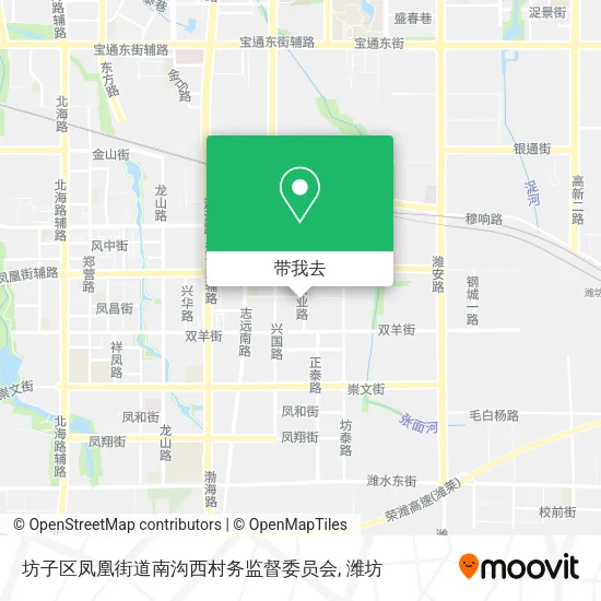 坊子区凤凰街道南沟西村务监督委员会地图