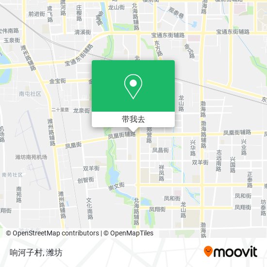 响河子村地图