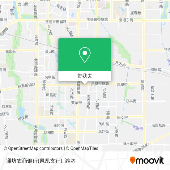 潍坊农商银行(凤凰支行)地图