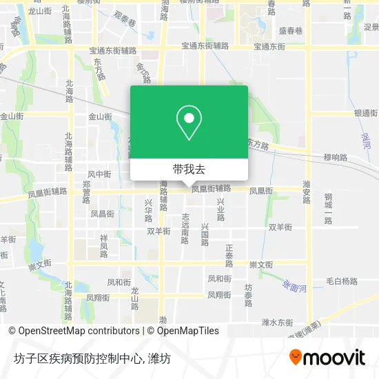 坊子区疾病预防控制中心地图