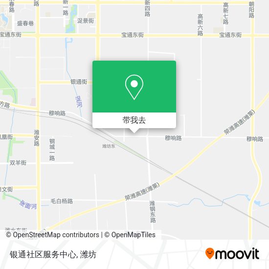 银通社区服务中心地图