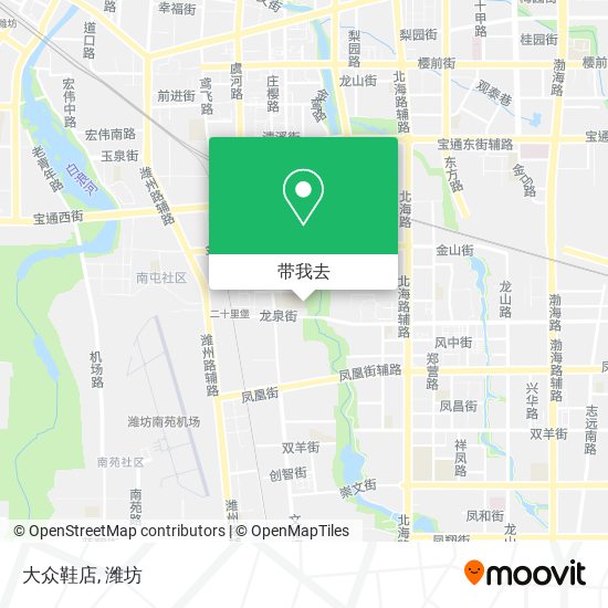大众鞋店地图