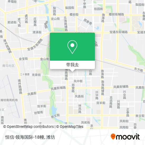 恒信·领海国际-18幢地图