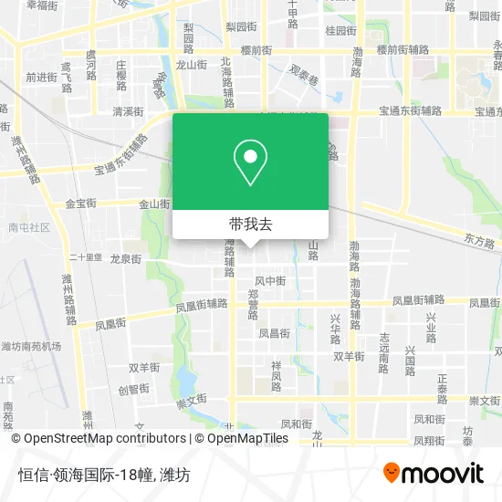 恒信·领海国际-18幢地图