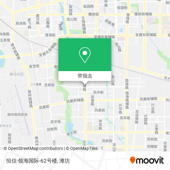 恒信·领海国际-62号楼地图