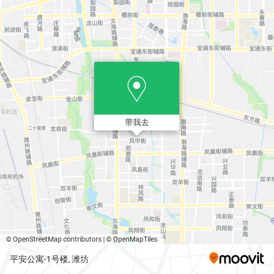 平安公寓-1号楼地图