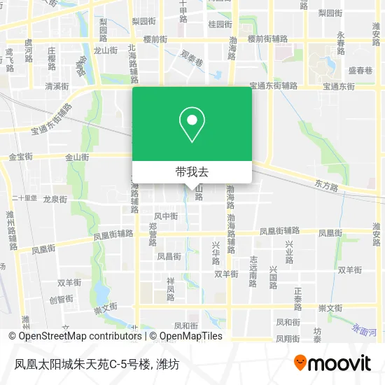 凤凰太阳城朱天苑C-5号楼地图