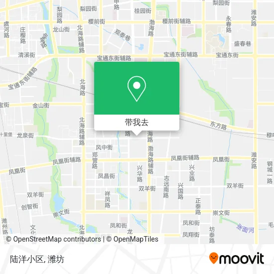 陆洋小区地图
